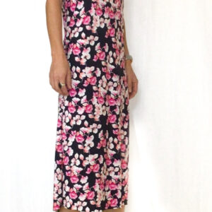 Midi Dress pink floral | Philippa Toby