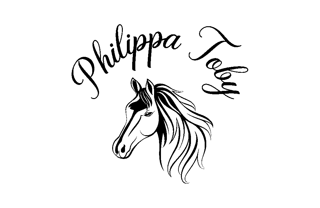 Philippa Toby fashion brand logo – black and white version